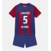 Billige Barcelona Inigo Martinez #5 Børnetøj Hjemmebanetrøje til baby 2023-24 Kortærmet (+ korte bukser)